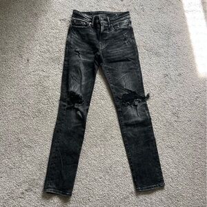 American Eagle Outfitters Black Slim Jeans